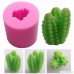 MoldFun 3-Pack Cactus Candle Molds - Cacti Silicone Mould for Fondant Cake Decorating Chocolate Candy Mini Soap Lotion Bar Polymer Fimo Clay - B07DB8N9LV